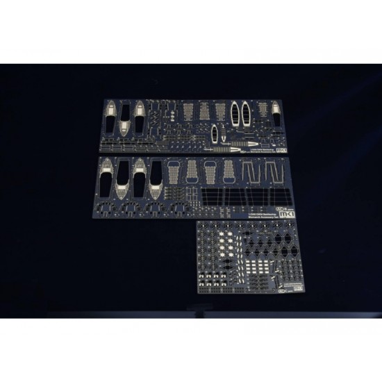 1/200 German Battleship Bismarck Accessory Set for Trumpeter kit 1/200 German Battleship Bismarck Accessory Set for Trumpeter kit