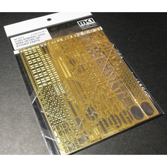 1/350 Admiral Graf Spee Photo-etched parts for Academy kit(2pcs) 1/350 Admiral Graf Spee Photo-etched parts for Academy kit(2pcs)