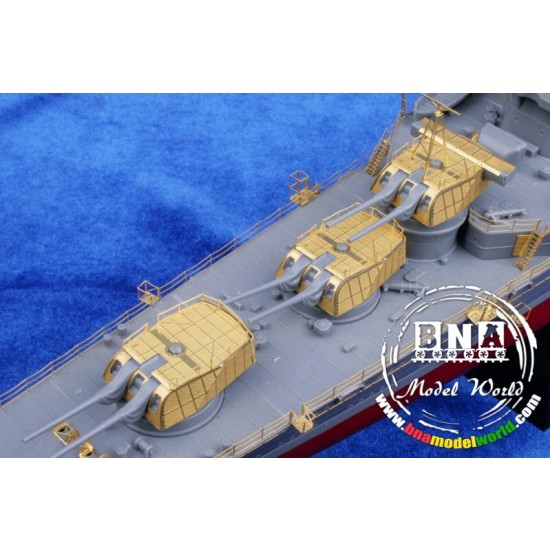 1/350 Photo-Etched Detail-Up set for Tamiyas IJN Heavy Cruiser Mogami kit#78023 1/350 Photo-Etched Detail-Up set for Tamiyas IJN Heavy Cruiser Mogami kit#78023