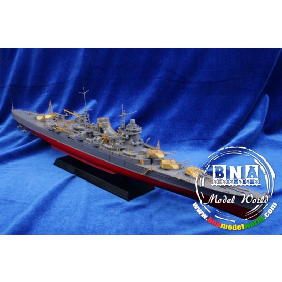 1/350 Photo-Etched Detail-Up set for Tamiyas IJN Heavy Cruiser Mogami kit#78023 1/350 Photo-Etched Detail-Up set for Tamiyas IJN Heavy Cruiser Mogami kit#78023