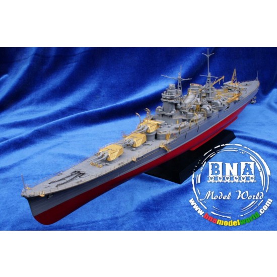 1/350 Photo-Etched Detail-Up set for Tamiyas IJN Heavy Cruiser Mogami kit#78023 1/350 Photo-Etched Detail-Up set for Tamiyas IJN Heavy Cruiser Mogami kit#78023