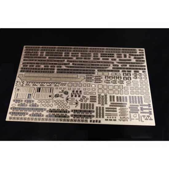 1/350 LPD-21 New York Detail-up Parts for Trumpeter kit (Photo-Etched + Metal parts) 1/350 LPD-21 New York Detail-up Parts for Trumpeter kit (Photo-Etched + Metal parts)