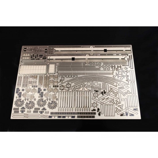 1/350 LPD-21 New York Detail-up Parts for Trumpeter kit (Photo-Etched + Metal parts) 1/350 LPD-21 New York Detail-up Parts for Trumpeter kit (Photo-Etched + Metal parts)