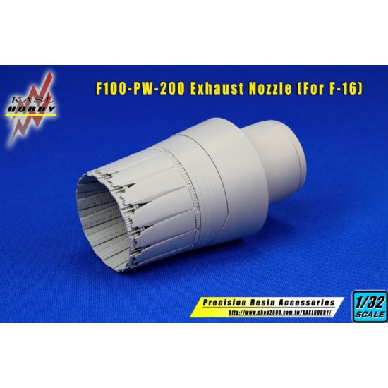 1/32 F-16 F100-PW-200/220 Exhaust Nozzle for Tamiya kits