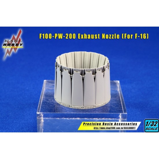 1/32 F-16 F100-PW-200/220 Exhaust Nozzle for Tamiya kits