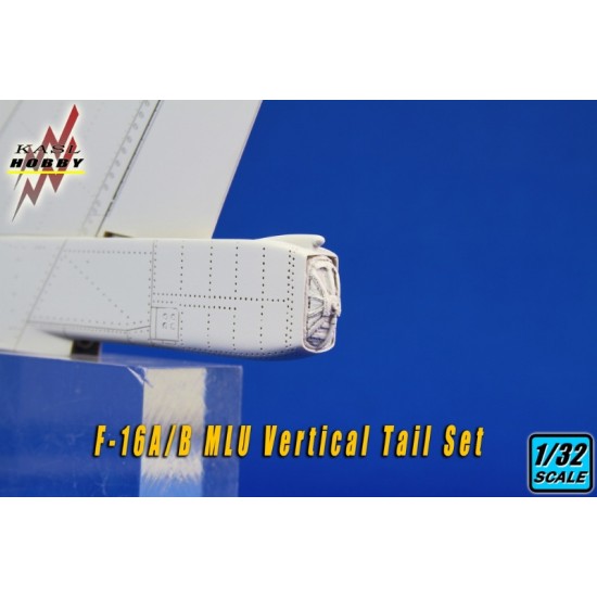 1/32 F-16A/B MLU Vertical Tail Set for Tamiya kits 1/32 F-16A/B MLU Vertical Tail Set for Tamiya kits