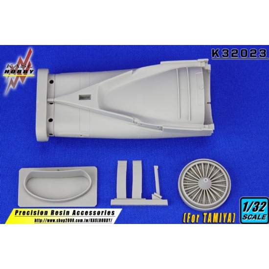 1/32 General Dynamics F-16 Fighting Falcon NSI Seamless Intake Set for Tamiya kits 1/32 General Dynamics F-16 Fighting Falcon NSI Seamless Intake Set for Tamiya kits