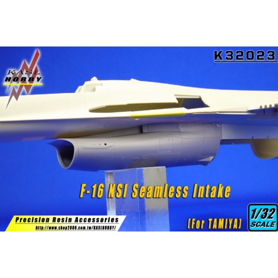 1/32 General Dynamics F-16 Fighting Falcon NSI Seamless Intake Set for Tamiya kits 1/32 General Dynamics F-16 Fighting Falcon NSI Seamless Intake Set for Tamiya kits