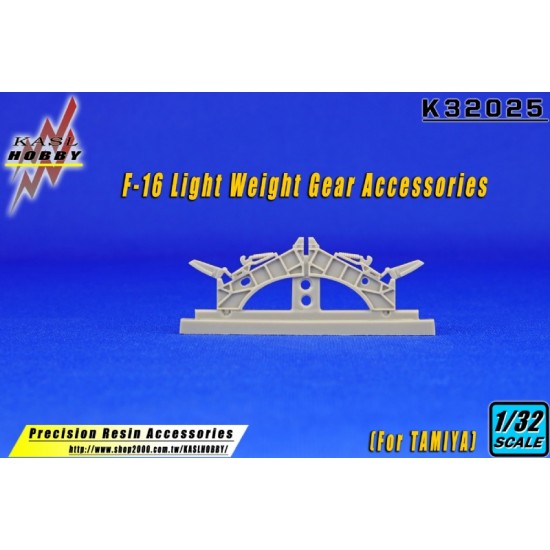 1/32 General Dynamics F-16 Fighting Falcon Light Weight Gear Accessories for Tamiya kits 1/32 General Dynamics F-16 Fighting Falcon Light Weight Gear Accessories for Tamiya kits