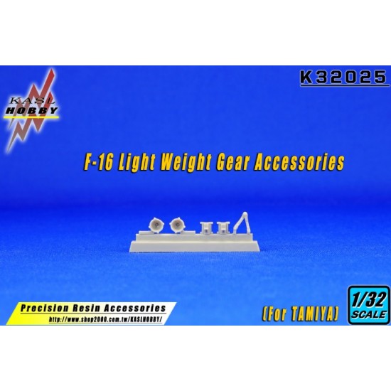 1/32 General Dynamics F-16 Fighting Falcon Light Weight Gear Accessories for Tamiya kits 1/32 General Dynamics F-16 Fighting Falcon Light Weight Gear Accessories for Tamiya kits