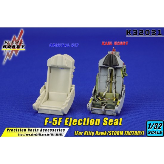 1/32 Northrop F-5F Ejection Seat for Kitty Hawk/Storm Factory kits 1/32 Northrop F-5F Ejection Seat for Kitty Hawk/Storm Factory kits