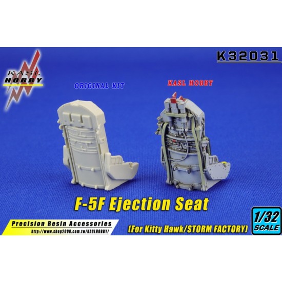 1/32 Northrop F-5F Ejection Seat for Kitty Hawk/Storm Factory kits 1/32 Northrop F-5F Ejection Seat for Kitty Hawk/Storm Factory kits