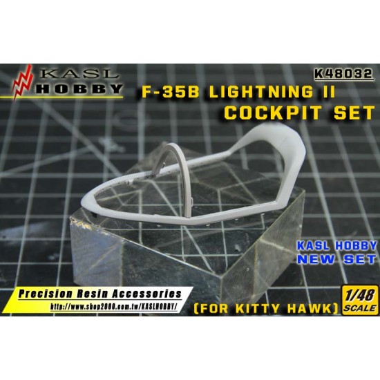 1/48 F-35B Lightning II Cockpit Set for Kitty Hawk kits