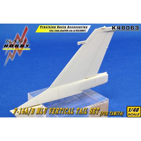 1/48 F-16A/B MLU Vertical Tail Set for Tamiya kits