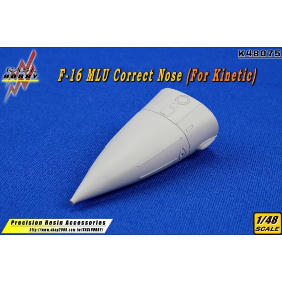 1/48 F-16 MLU Correct Nose for Kinetic kits