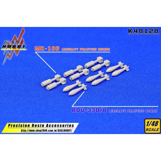 1/48 SUU-20 Dispenser Set for BDU-33 D/B & MK-106 Bombs 1/48 SUU-20 Dispenser Set for BDU-33 D/B & MK-106 Bombs