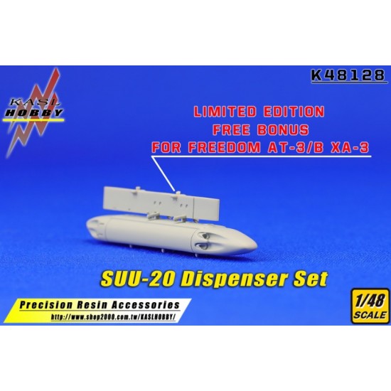 1/48 SUU-20 Dispenser Set for BDU-33 D/B & MK-106 Bombs 1/48 SUU-20 Dispenser Set for BDU-33 D/B & MK-106 Bombs