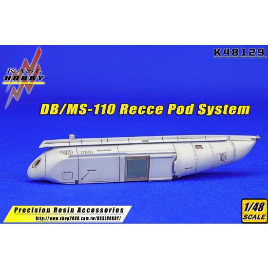 1/48 DB/MS-110 Recce Pod System for General Dynamics F-16 kits 1/48 DB/MS-110 Recce Pod System for General Dynamics F-16 kits
