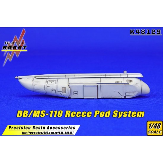 1/48 DB/MS-110 Recce Pod System for General Dynamics F-16 kits 1/48 DB/MS-110 Recce Pod System for General Dynamics F-16 kits