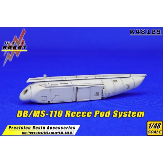 1/48 DB/MS-110 Recce Pod System for General Dynamics F-16 kits 1/48 DB/MS-110 Recce Pod System for General Dynamics F-16 kits