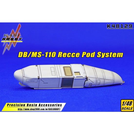 1/48 DB/MS-110 Recce Pod System for General Dynamics F-16 kits 1/48 DB/MS-110 Recce Pod System for General Dynamics F-16 kits