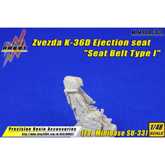 1/48 Zvezda K-36D Seat Belt Type I for Minibase SU-33