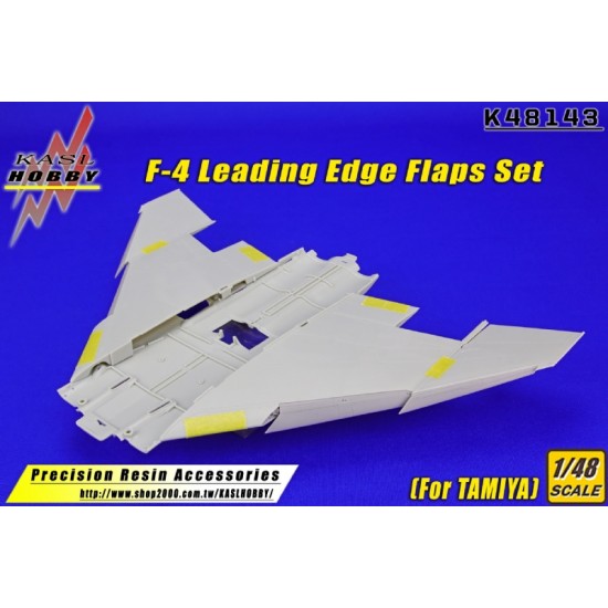 1/48 McDonnell Douglas F-4 Phantom II Leading Edge Flaps Set for Tamiya kits
