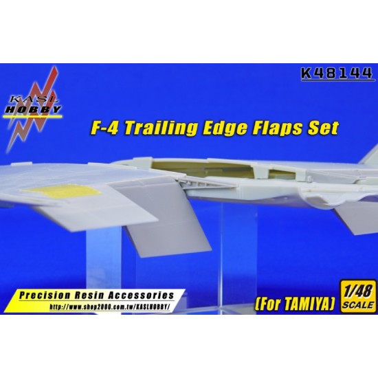 1/48 McDonnell Douglas F-4 Phantom II Trailing Edge Flaps Set for Tamiya kits