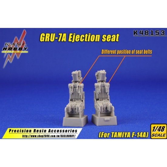 1/48 Grumman F-14A Tomcat GRU-7A Ejection Seats for Tamiya kits 1/48 Grumman F-14A Tomcat GRU-7A Ejection Seats for Tamiya kits