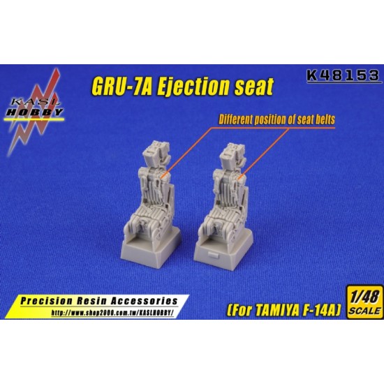 1/48 Grumman F-14A Tomcat GRU-7A Ejection Seats for Tamiya kits 1/48 Grumman F-14A Tomcat GRU-7A Ejection Seats for Tamiya kits