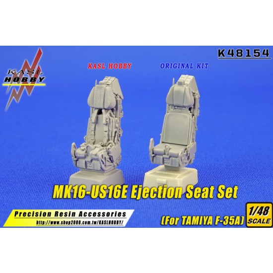 1/48 F-35A MK16-US16E Ejection Seat Set for Tamiya kits 1/48 F-35A MK16-US16E Ejection Seat Set for Tamiya kits