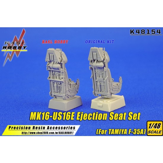 1/48 F-35A MK16-US16E Ejection Seat Set for Tamiya kits 1/48 F-35A MK16-US16E Ejection Seat Set for Tamiya kits