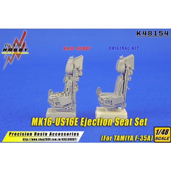 1/48 F-35A MK16-US16E Ejection Seat Set for Tamiya kits 1/48 F-35A MK16-US16E Ejection Seat Set for Tamiya kits