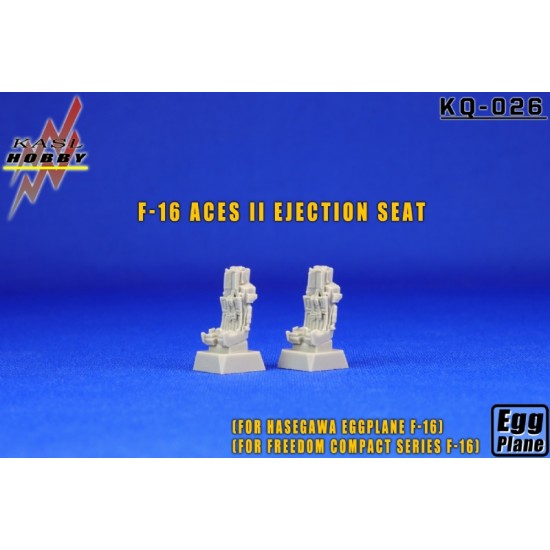Egg Plane F-16 Fighting Falcon ACES ll Ejection Seat for Freedom/Hasegawa kits Egg Plane F-16 Fighting Falcon ACES ll Ejection Seat for Freedom/Hasegawa kits