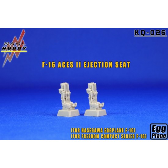 Egg Plane F-16 Fighting Falcon ACES ll Ejection Seat for Freedom/Hasegawa kits