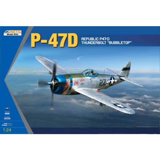 1/24 Republic P-47D Thunderbolt Bubbletop 1/24 Republic P-47D Thunderbolt Bubbletop