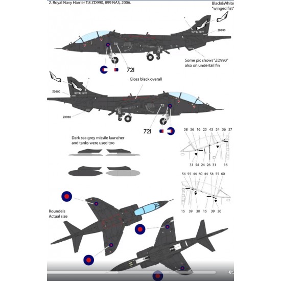 1/48 Bae T-Harrier Jump Jet T2/T4/T8 1/48 Bae T-Harrier Jump Jet T2/T4/T8