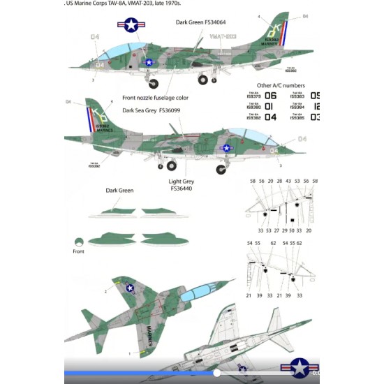 1/48 Bae T-Harrier Jump Jet T2/T4/T8 1/48 Bae T-Harrier Jump Jet T2/T4/T8