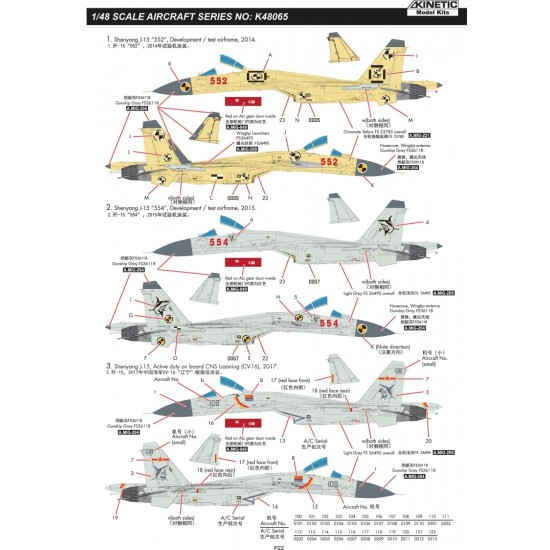 1/48 Shenyang J-15 Carrier-based Multirole Fighter 1/48 Shenyang J-15 Carrier-based Multirole Fighter