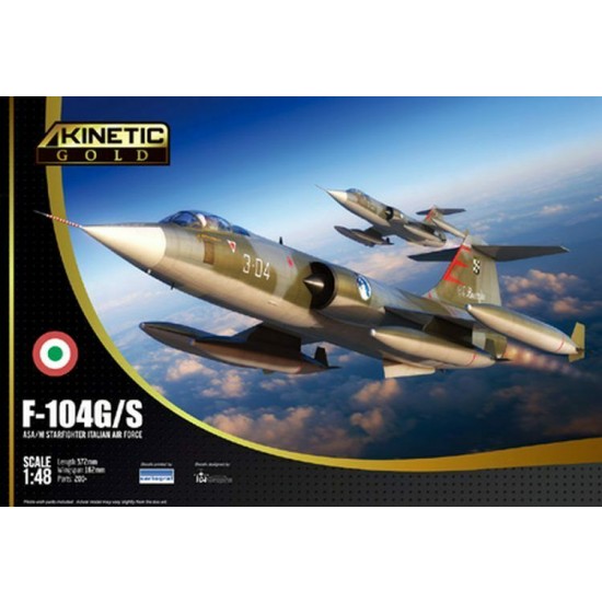 1/48 Italian Air Force F-104G/S Asa/m Starfighter 1/48 Italian Air Force F-104G/S Asa/m Starfighter