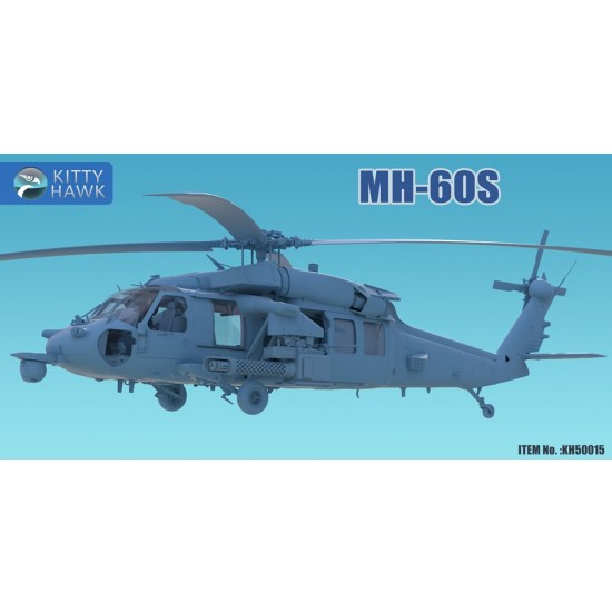 航空機・ヘリコプター KITTY HAWK 1/35 MH-60S \"Knighthawk 1/35 Kitty Hawk MH-60S Knight Hawk Plastic Model Kit