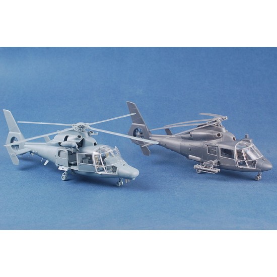 Kitty Hawk KH80108 1 48 Sa.365f As.565sa Dauphin II Helicopter Model Kit for sale online