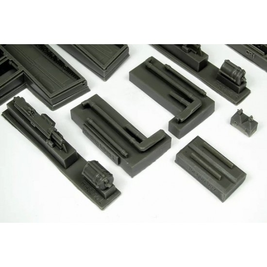 1/32 Supermarine Spitfire Mk.Ixc (C-wing) Weapon Bays for Tamiya kits 1/32 Supermarine Spitfire Mk.Ixc (C-wing) Weapon Bays for Tamiya kits