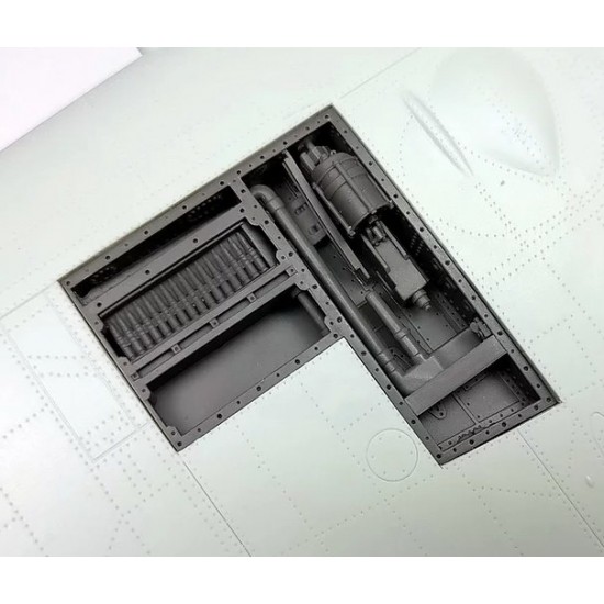1/32 Supermarine Spitfire Mk.Ixc (C-wing) Weapon Bays for Revell kits 1/32 Supermarine Spitfire Mk.Ixc (C-wing) Weapon Bays for Revell kits