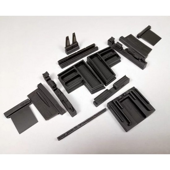 1/32 Supermarine Spitfire Mk.Ixc (C-wing) Weapon Bays for Revell kits 1/32 Supermarine Spitfire Mk.Ixc (C-wing) Weapon Bays for Revell kits