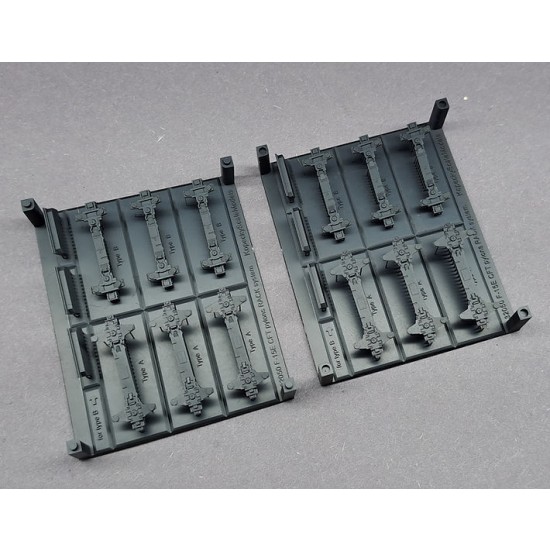 1/32 F-15E Strike Eagle CFT Pylons (6+6ks) RACK System for Tamiya kits 1/32 F-15E Strike Eagle CFT Pylons (6+6ks) RACK System for Tamiya kits