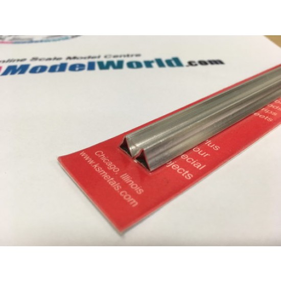 Aluminum Triangle Tube (height: 6.35mm, length: 304.8mm, 2pcs) Aluminum Triangle Tube (height: 6.35mm, length: 304.8mm, 2pcs)