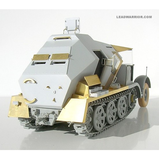1/35 Feuerleitpanzer fur V-2 Raketen SdKfz.7/3 Conversion Set w/Interior for Dragon #6525 1/35 Feuerleitpanzer fur V-2 Raketen SdKfz.7/3 Conversion Set w/Interior for Dragon #6525