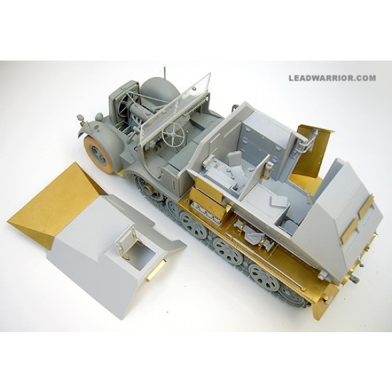 1/35 Feuerleitpanzer fur V-2 Raketen SdKfz.7/3 Conversion Set w/Interior for Dragon #6525 1/35 Feuerleitpanzer fur V-2 Raketen SdKfz.7/3 Conversion Set w/Interior for Dragon #6525