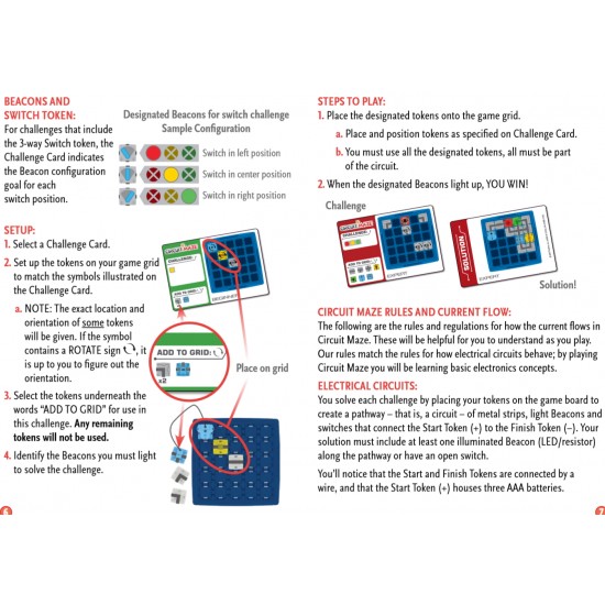 Circuit Maze - Electric Current Logic Game Circuit Maze - Electric Current Logic Game